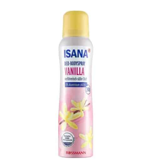 ISANA Deodorant Body Spray Vanilla