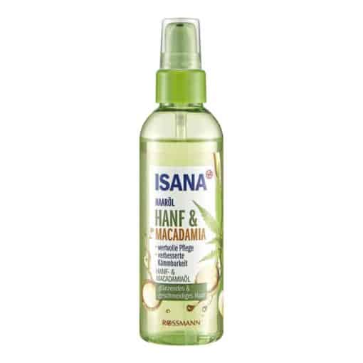 ISANA Hair Oil Hemp & Macadamia