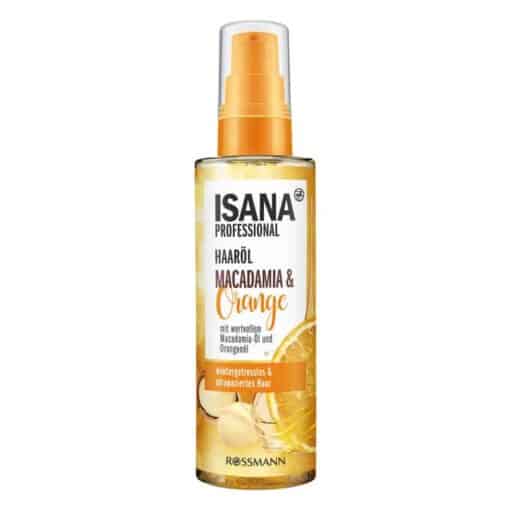 ISANA Hair Oil Macadamia & Orange