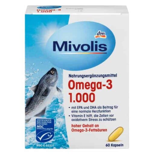 Mivolis Omega-3 1000mg Capsules