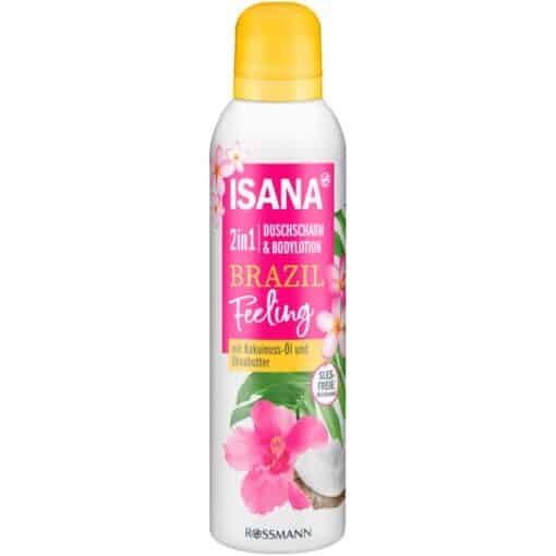 ISANA 2in1 Shower Foam & Body Lotion BRAZIL Feeling