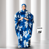NOOR Velvet Isdal (Blue) – إسدال نور قطيفة (أزرق)