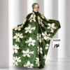 NOOR Velvet Isdal (Green) – إسدال نور قطيفة (أخضر)