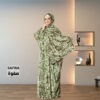 SAFWA Velvet Isdal (Green) – إسدال صفوة قطيفة (أخضر)